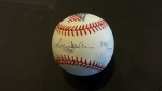Reggie Jackson Autographed Baseball (Scoreboard) (New  York Yankees)